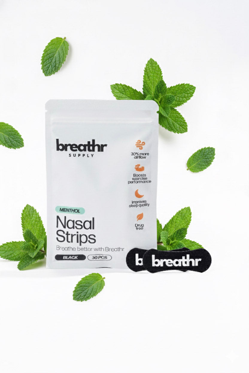 Menthol Nasal Breathing Strips | Breathr Supply
